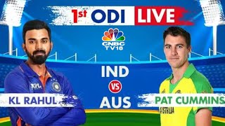 India Vs Australia LIVE 1st ODI  KL Rahul  Ind Vs Aus LIVE Match Today  Cricket Score LIVE  N18L [upl. by Sayers343]