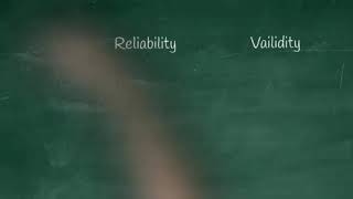 RELIABILITY AND VALIDITY OF TESTS [upl. by Catherina]