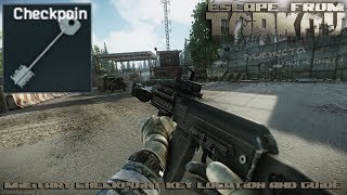 Escape From Tarkov  Military Checkpoint Key Location amp Guide [upl. by Aenej275]