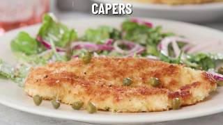 Quick Chicken Dinner  Crispy Chicken Milanese  Cooking Light [upl. by Gina317]