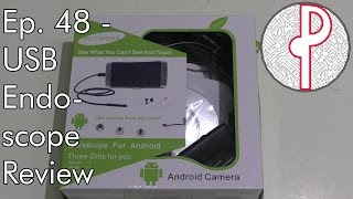 PTS Ep 48  USB Endoscope for Android Review [upl. by Sihun]