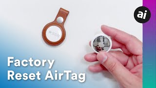 How to Reset AirTag and Pair with iPhone [upl. by Halli]