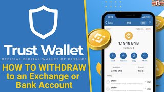 How to Withdraw from Trust Wallet To Bank Account or Exchange [upl. by Malinde]