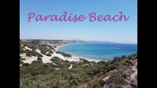 Paradise Beach in Kefalos on the island of Kos in Greece [upl. by Ydnec]