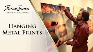 HANGING METAL PRINTS  Step by Step HowTo [upl. by Assiar]