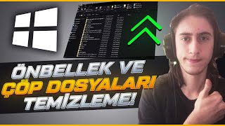 WİNDOWS ALAN AÇMA  2021  ÖNBELLEK TEMİZLEME  Windows Gereksiz Dosyaları Temizleme [upl. by Kcirdahc]