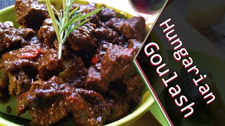 🍲 Authentic Hungarian Beef Goulash 🌶 [upl. by Honorine]