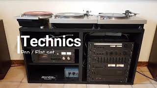 Vintage Technics Pro set [upl. by Rasia]