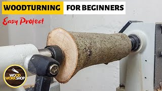 Woodturning Christmas Tree  Easy Project [upl. by Del16]