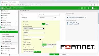 Fortinet How to Setup a RouteBased IPSec VPN Tunnel on a FortiGate Firewall [upl. by Eiclud]