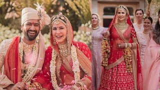 Katrina Kaif and Vicky Kaushals MAGICAL Wedding Moments [upl. by Walkling]