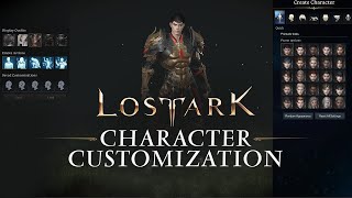 Lost Ark  Encyclopedia Character Customization [upl. by Xuagram]