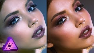 The BEST Way to Color Correct Skin in Affinity Photo [upl. by Joed]