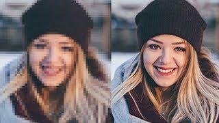 How to Improve PhotoImage Quality Low to High Resolution in Photoshop CS6  Photoshop Tutorial [upl. by Gladine679]