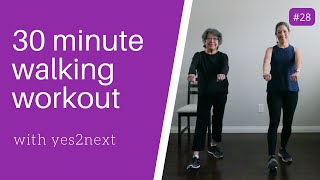 30 MINUTE WALKING WORKOUT  For Seniors and Beginners [upl. by Mill786]