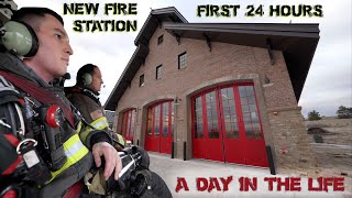 First 24 Hours in a New Fire Station  A Day in the Life [upl. by Jakoba]