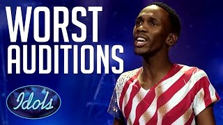 OUCH Worst amp Funniest Auditions EVER on Idols South Africa Idols Global [upl. by Vanderhoek]