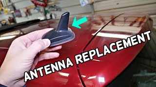 CAR ROOF ANTENNA ASSEMBLY REPLACEMENT REMOVAL [upl. by Ennybor]