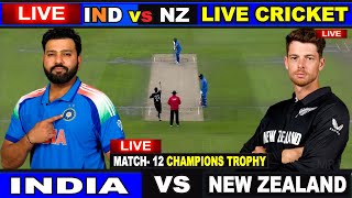 🔴Last 3 Over INDIA vs New Zealand LIVE [upl. by Ybocaj]