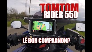 TomTom Rider 550 le bon compagnon [upl. by Yrocej110]