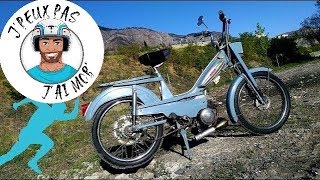 Test  Essais Mobylette Motobecane 50V  1971 [upl. by Illehs812]