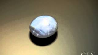 Blue Star Sapphire From Sri Lanka by GIA [upl. by Tillo]