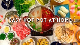 How to Make Easy HOT POT at Home [upl. by Oeflein]