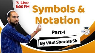 Symbols Notation  Part 1  Reasoning Class  By Vitul Sir  Study IQ [upl. by Archer]