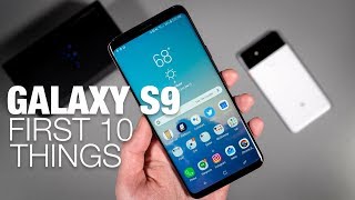 Galaxy S9 First 10 Things to Do [upl. by Berke330]