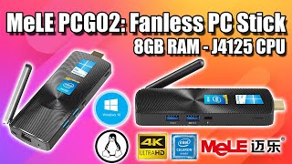 MeLE PCGO 2 It’s A Fanless Mini PC Stick With 8GB Of Ram [upl. by Ahseer435]