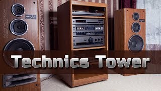 Stereo Components of Technics Tower [upl. by Leupold]