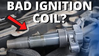 SYMPTOMS OF A BAD IGNITION COIL [upl. by Auod662]