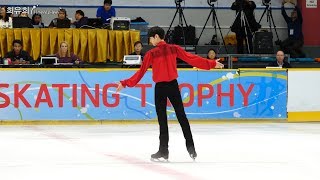 4K60p 박성훈 Sunghoon PARK KOR SP  2018 ISU CS Asian Trophy DAY4  Senior Men SP07 [upl. by Leahpar]