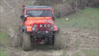 JEEP CJ7 x 3 350 v8 amp 37Maxxis OFFROAD [upl. by Pollyanna]