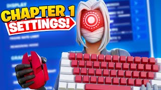 BEST Chapter 1 PC Keyboard amp Mouse Settings Sensitivity  Keybinds In Fortnite [upl. by Ymac260]