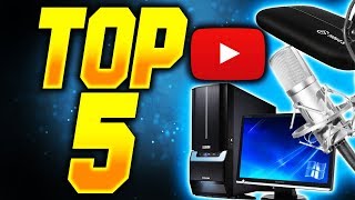 TOP 5 THINGS YOU NEED TO START A GAMING CHANNEL [upl. by Anwahsad960]