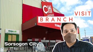 CITI Hardware Tour   Sorsogon City [upl. by Esinert]