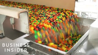 Inside One Of The Only Skittles Factories In The US [upl. by Asina]