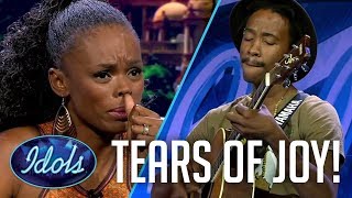 Emotional Judge is BLOWN AWAY On Idols South Africa Season 13 2017 [upl. by Lennahs]