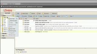 Tech Tip 5  Zimbra tutorial Welcome [upl. by Alyakim973]