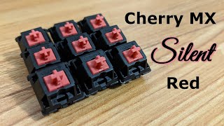 Cherry MX Silent Red switch review [upl. by Auhsuj749]