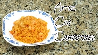 Arroz Con Camarones Fácil y Rapido [upl. by Hamnet]