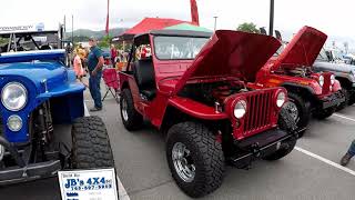 Jeep CJs at Jeep Invasion 2019 [upl. by Lemmueu373]