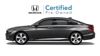 Why Consider a Honda Certified PreOwned Vehicle [upl. by Nyrol]