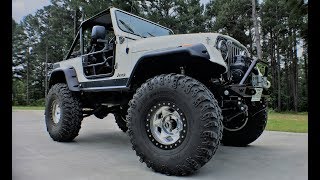 Ultimate CJ7  1985 CJ7 Project and Upgrades Ramjet 350 Frame Off Restored [upl. by Harrak]