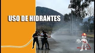 Uso de Hidrantes  INCOS [upl. by Yrrak]