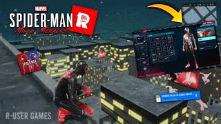 Spider Man Miles Morales NIGHT MODE Gameplay  By RUser Games  spider man miles morales android [upl. by Calloway367]