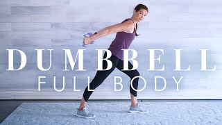 Senior amp Beginner Workout 30 Minute Full Body Weight Training with Dumbbells [upl. by Annaehr216]