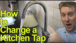 HOW TO CHANGE YOUR KITCHEN TAP  Monobloc Mixer  Plumbing Tips [upl. by Dupin]