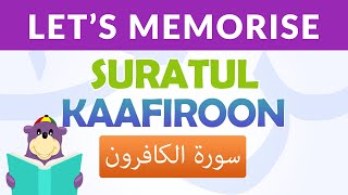 Memorise Suratul Kaafiroon with ZAKY [upl. by Mieka233]